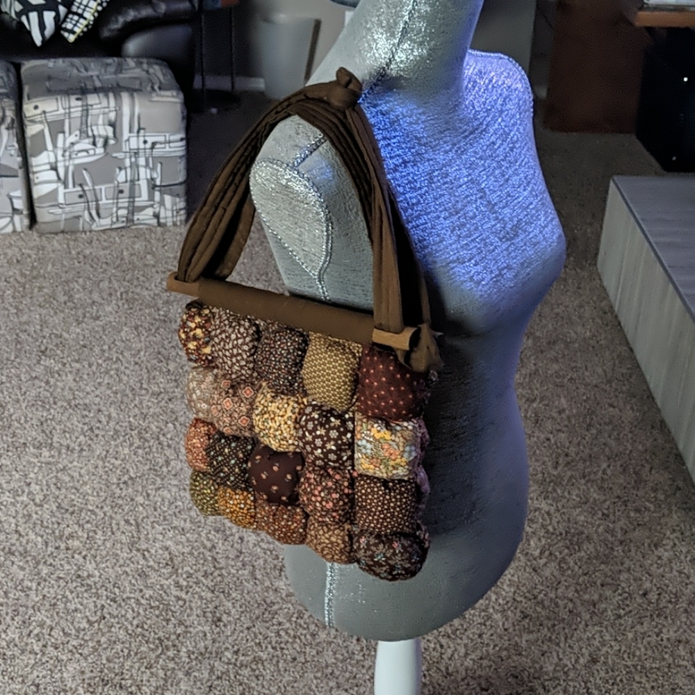Vintage knitting bag